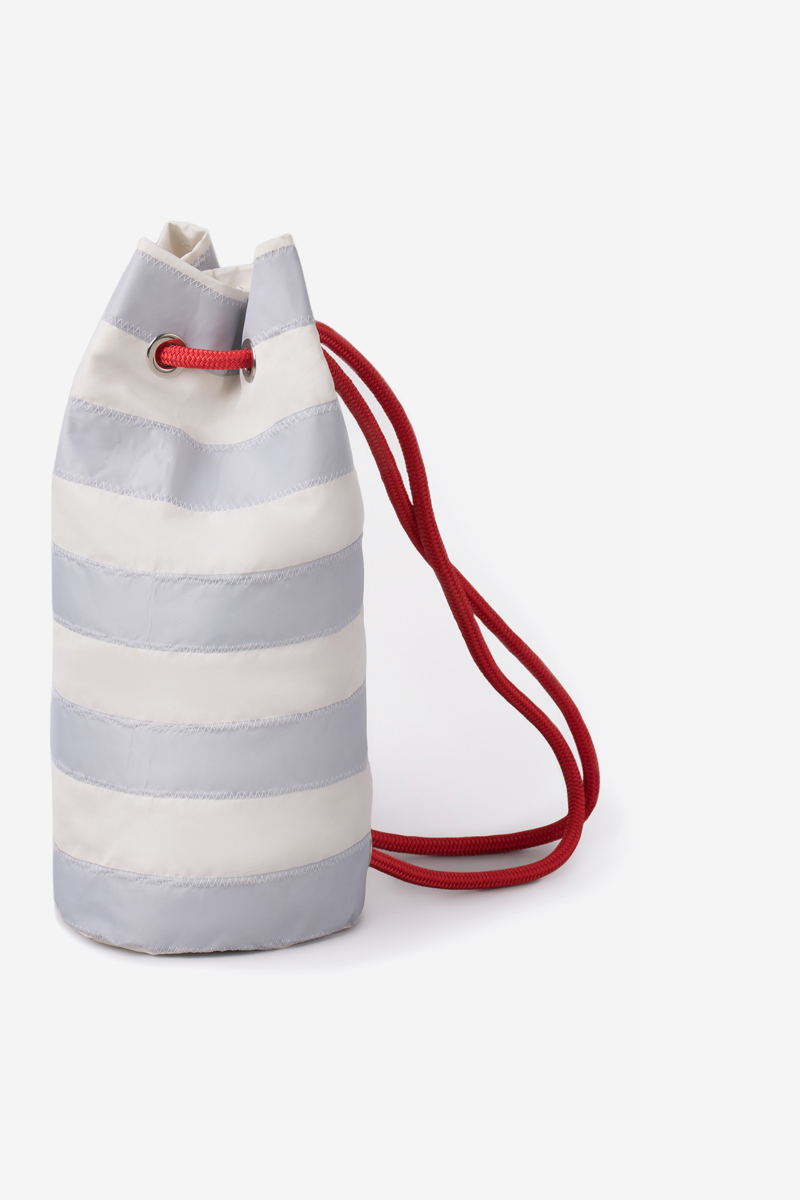 Octapodhaki Striped | Upcycled Sail Bags | Salty Bag